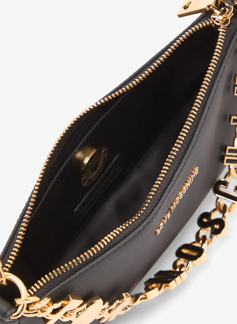 Love Moschino  Dangling Calf + PU Shoulder Bag for Women | Best Price UAE